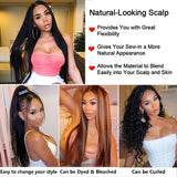 YUZHU Straight 4x4 Lace Front Wigs Human Hair Brazilian Virgin Human Hair Wigs 180% Density