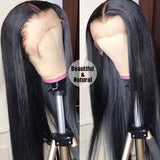 YUZHU 360 HD Lace Straight 18-24 Inches Human Hair Wig