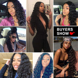 Loose Deep Wave 3 Bundles Brazilian Virgin Human Hair Bundles Natural Color