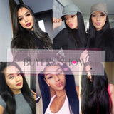 Straight Hair 3 Bundles Brazilian Virgin Human Hair Bundles Natural Color